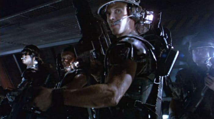 The film feels more reminiscent of a war movie than a sci-fi horror but that's not necessarily a bad thing.