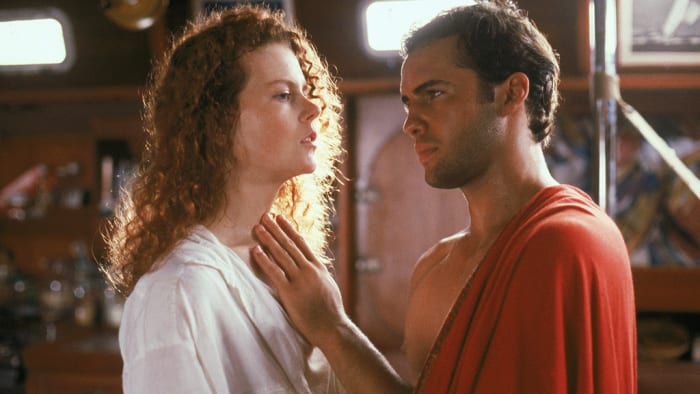 The battle of wits between Kidman (left) and Zane (right) is tense and sexually charged, captivating the viewer throughout.
