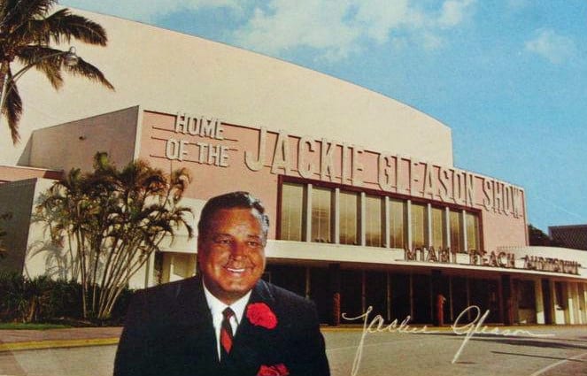 Reply postcard from the Miami Beach Auditorium in response to ticket requests for "The Jackie Gleason Show", 1968