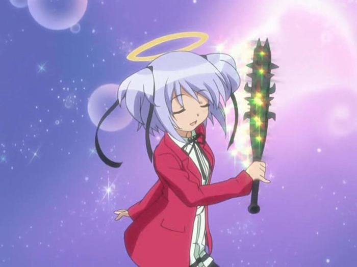 There weren't any appropriate pictures of Sakura in death, so here's a picture of Dokuro reviving him.