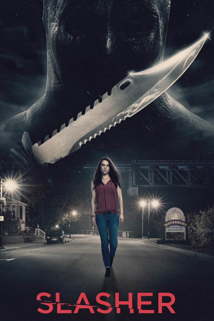 Slasher - a series about a serial killer who is stalking adults in a small town called Waterbury instead of teenagers around a lake