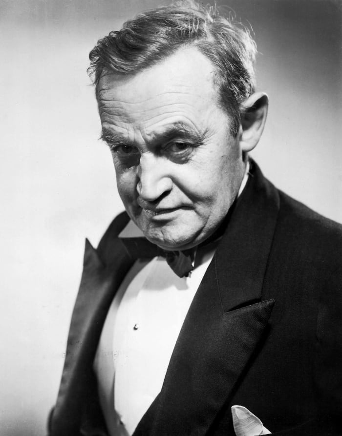 Barry Fitzgerald in a publicity still for the 1945 movie And Then There Were None