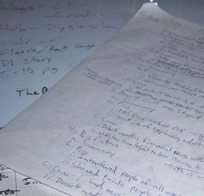 It's very good to know that I'm not alone in having terrible handwriting and spelling. There's hope for me yet!