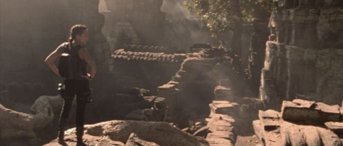 The film makes good use of location shoots and set design is also of a high standard, clearly inspired by such remote places.