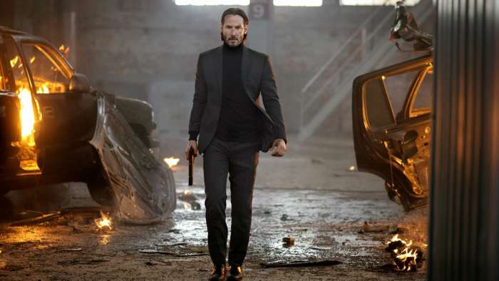 Reeves is back to his action-movie best, feeling like Neo having a mid-life crisis and laying waste to all and sundry.