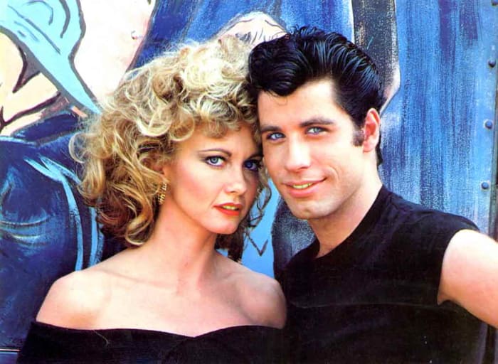 Both Newton-John (left) and Travolta (right) get to stretch their vocal talents as well as their acting ability and both are just fantastic.