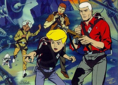 The only action cartoon Hanna-Barbera had produced before was Jonny Quest, which would act as a template for their new project.