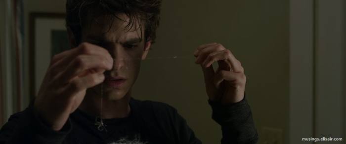 Garfield gives a good performance as Parker but he simply looks way too old to be in high school, compared to the baby-faced Tom Holland.