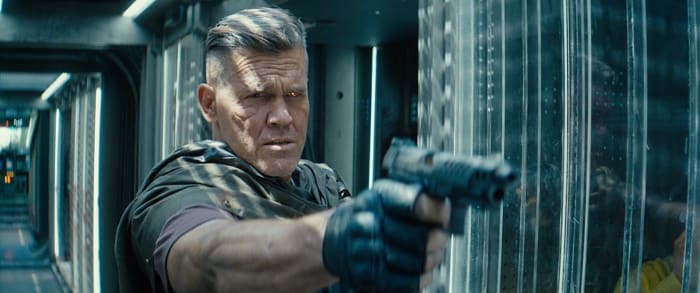 Brolin's appearance as Cable is different to his all-conquering Thanos and it won't be the last time we see him as the time-travelling cyborg.