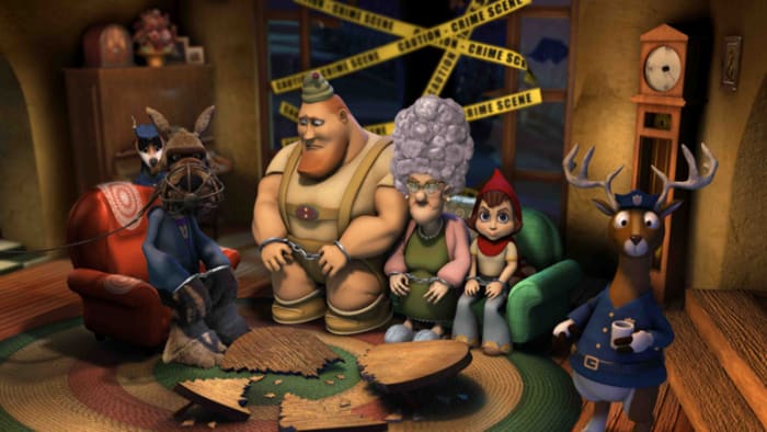 The film's parody of fairy tales is amusing and well written but the quality of animation lets the film down.