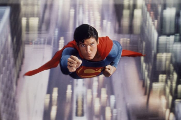 Reeve makes the role of Superman & Clark Kent his own, effortlessly switching between the two and making you believe.