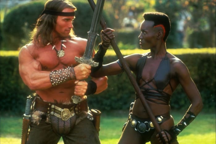 Jones (right) is an interesting addition to the cast but she doesn't help separate the film from "Dungeons & Dragons"-style cliche.