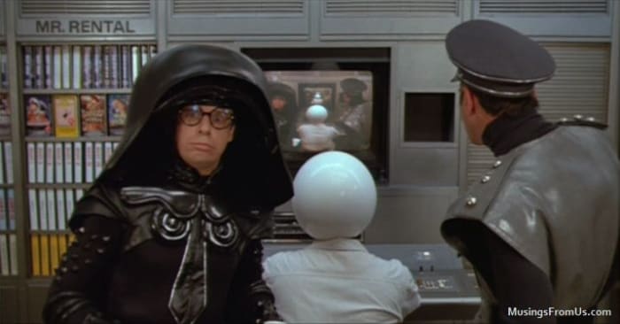 The film has its moments of inspired brilliance such as breaking the fourth wall and watching the film's own video to determine what their next course of action should be.