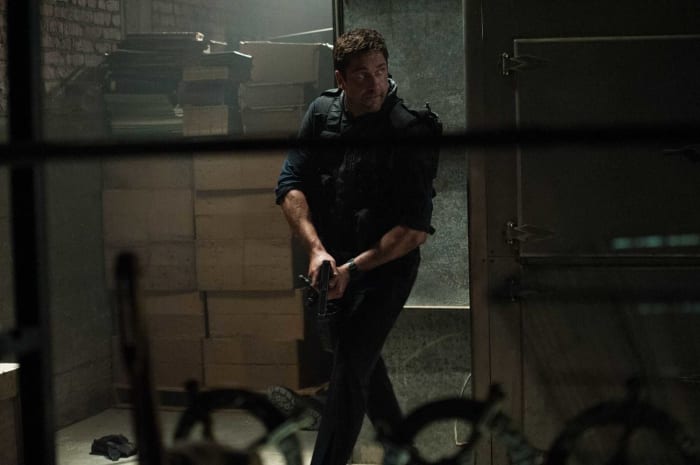 Butler becomes a predictable but steady action hero in the film, thanks to looking the part and director Fuqua's energetic style.
