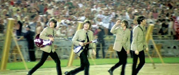 The film illustrates the enormous pressures on the group from fanatical fans and hostile journalists, suggesting this may have hastened the band's decision to stop touring.