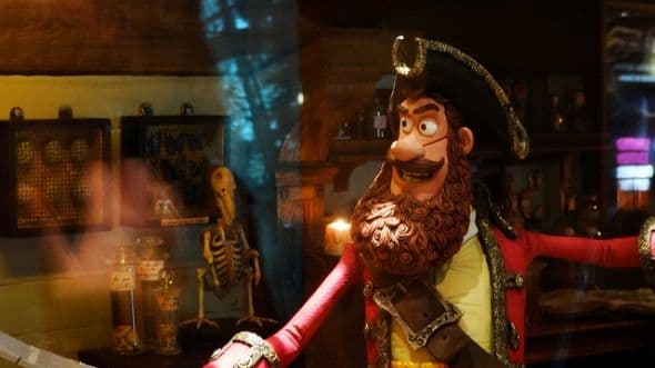Model of the Pirate King from "The Pirates! In An Adventure With Scientists", called "Pirates: Band of Misfits" in the US