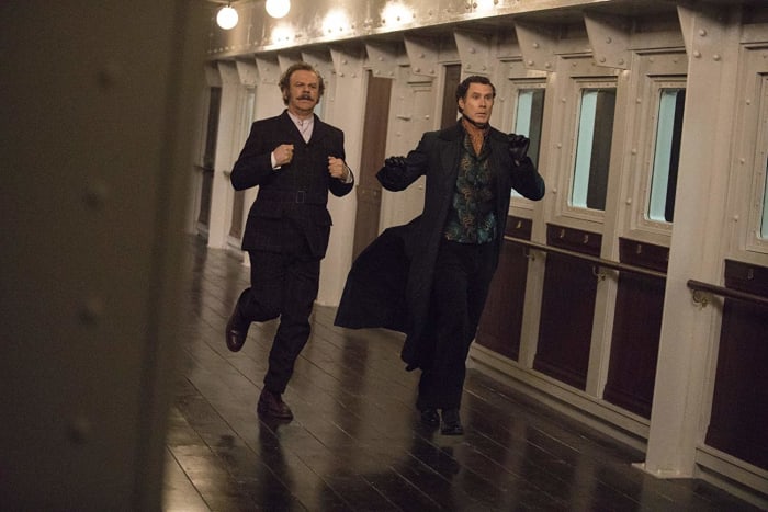 Hurry, Watson! We must save the Titanic from sinking because if we do we will go down in history as the people who saved every living soul on the Titanic and nothing will ever go bad for it at all whatsoever.