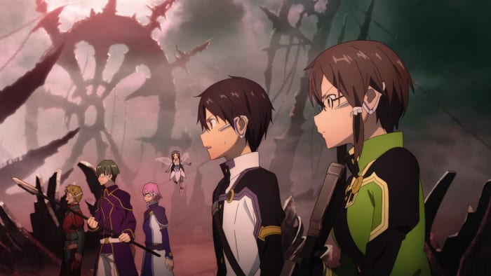 As a non-SAO survivor, Sinon joins Kirito in hunting down an old SAO boss reimagined for Ordinal Scale.
