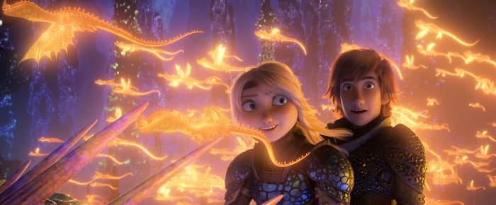 Astrid and Hiccup discover something extraordinary in, "How to Train Your Dragon: The Hidden World."