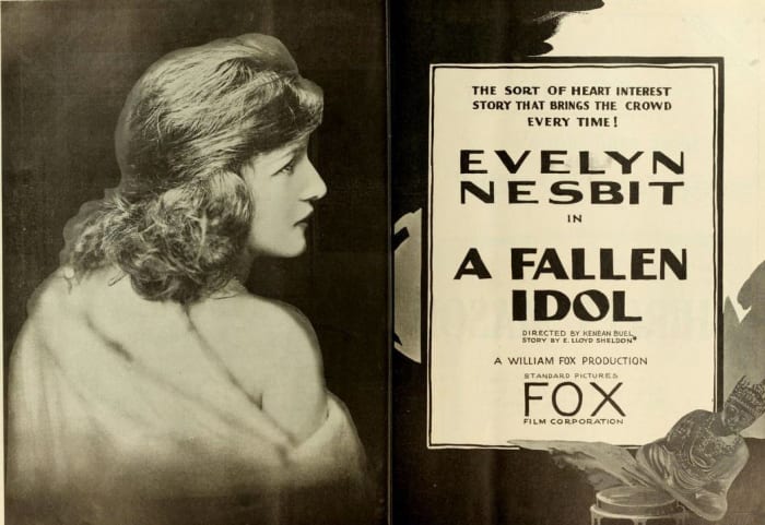 Promotional Material for One of Evelyn Nesbit's Later Films. Her Acting Career Was Not Successful After the Scandal