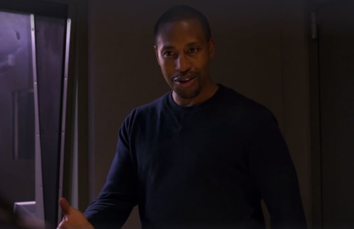 Real quote from movie: “I don’t know what I’m more impressed by; you as a black woman or your therapy techniques!”