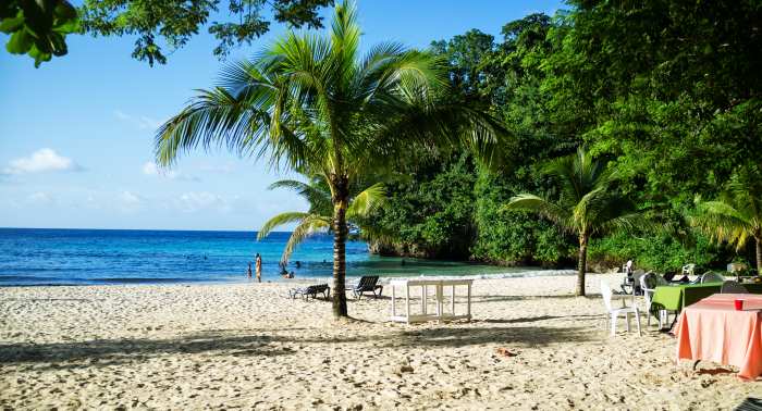 Frenchman's Cove's out of this world beauty and unique features make it the best beach in Jamaica.