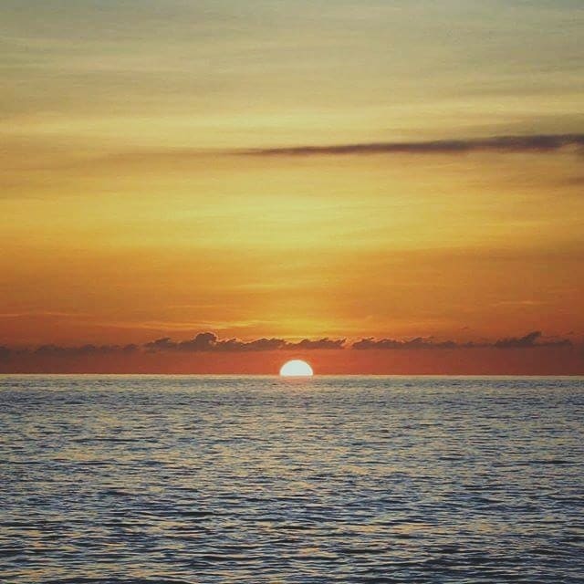 Seeing a Caribbean sunset is the perfect thing to do with the kids in Jamaica on your last night of vacation