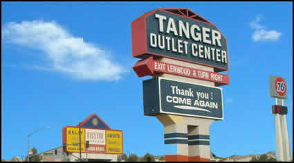 Just get off at the Lenwood exit and continue on to the right. The bathrooms in the outlets to the right are more conveniently located.