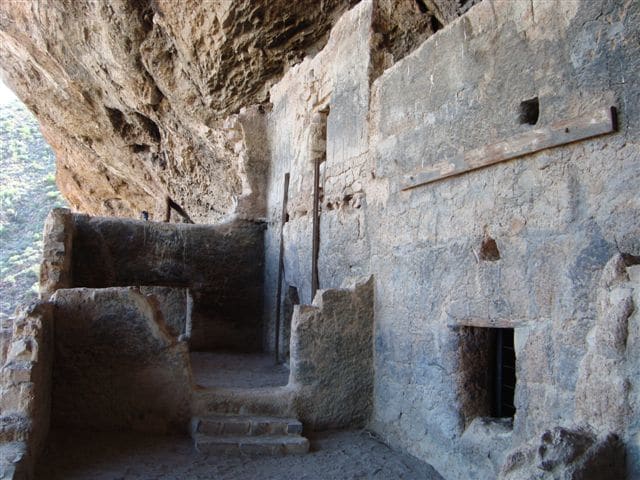The first thing that strikes you is how well these primitive people built structures. The walls are very straight.