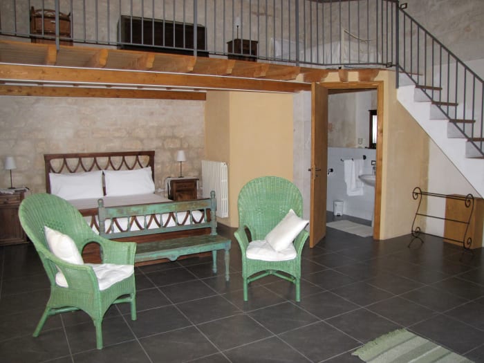 Villa Quartarella - Modica, Sicily. Unbelievable find for 75 euro per night. The largest rooms we have ever stayed in.