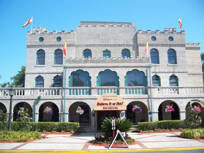 The Odditorium in St. Augustine, Florida, the world's oldest Ripley's Believe It or Not. It opened in 1950 after Robert Ripley died the previous year.