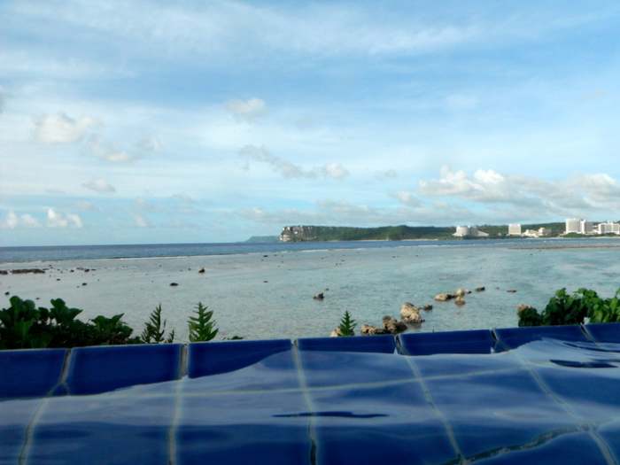 The hotels do charge for basically everything, but they have great views, pools, exercise rooms, and other amenities. This is Guam's only infinity pool, located at the Hilton.