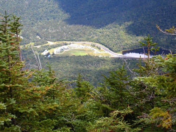 View of the Highland Center from the summit of Mt. Avalon. This mountain has some of the best views.