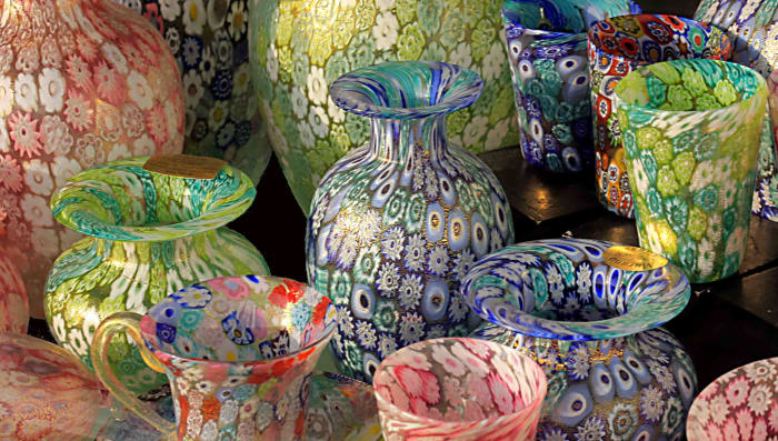 Countless vases, bottles and bowls, ornaments, paperweights and mirrors in Murano's shops, attest to the enormous importance of the glass industry to the island