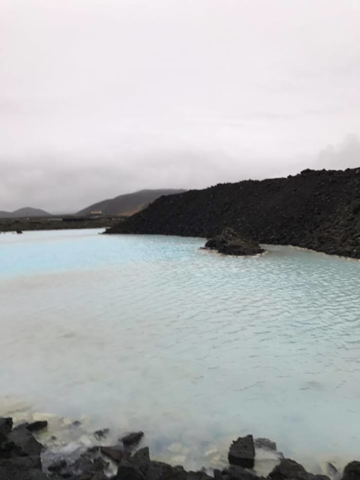 The Blue Lagoon pathway has many smaller pools along the path for picture opportunities, as swimmers are not allowed in them.