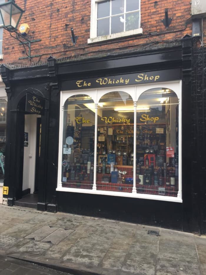 This little shop is located in Lincoln. They had an impressive array of whiskey; the perfect place for whiskey connoisseurs.