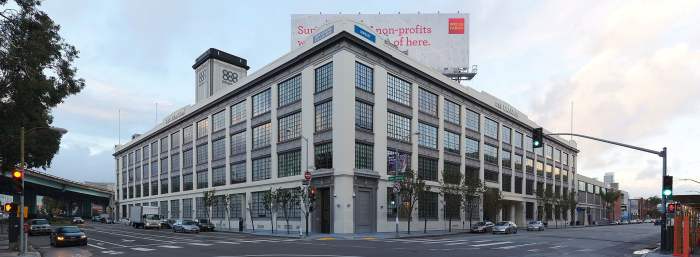 Airbnb's HQ in San Francisco. The idea for the company came when Brian Chesky and Joe Gebbia were struggling to pay the rent for their loft apartment and they decided to put an air mattress in their living room and rent it out as a bed and breakfast.