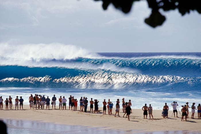 The Banzai Pipeline is home to some of Hawaii's biggest waves.
