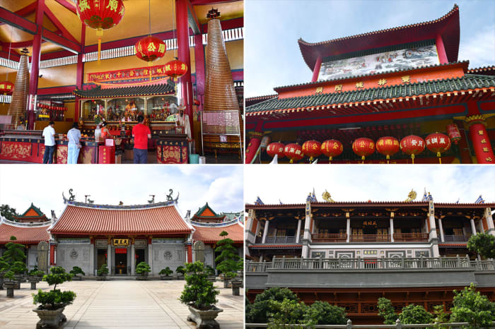 Lian Shan Cheng Huang Miao venerates a bewildering number of Taoist deities and Chinese folkloric heroes, which is typical for Singaporean Chinese temples enshrining the City God. Unfortunately, names are only displayed in Chinese.
