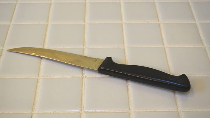 Beach rentals usually have knives, but they are rarely sharp. If you plan on doing a lot of cooking it might be a good idea to bring one along.