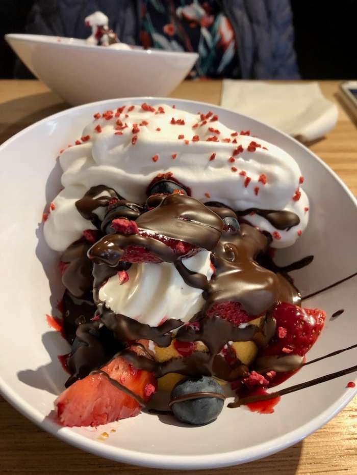 Chocolate is taken seriously in Québec. This ice-cream, chocolate confection did not disappoint!