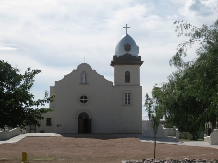 Mission Corpus Christi de la Ysleta - the oldest surviving parish in the United States