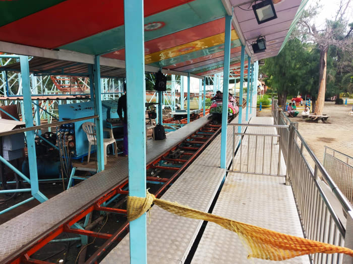 Roller Coaster Ride at VGP Universal Kingdom
