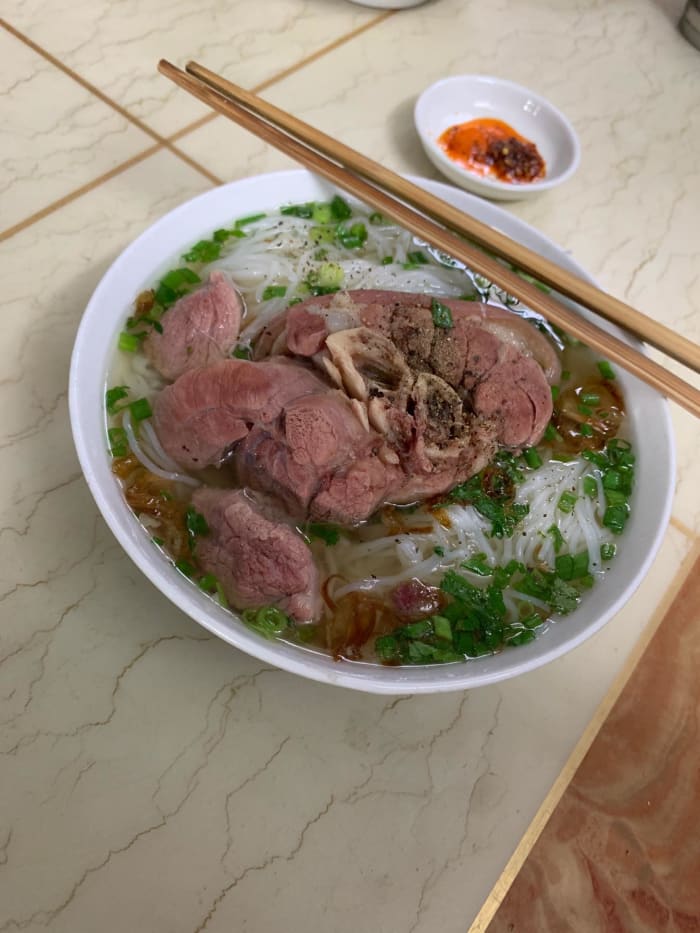 Vietnamese Pho is some of the healthiest and most delicious food you will ever taste! At $1.25, this was a steal.