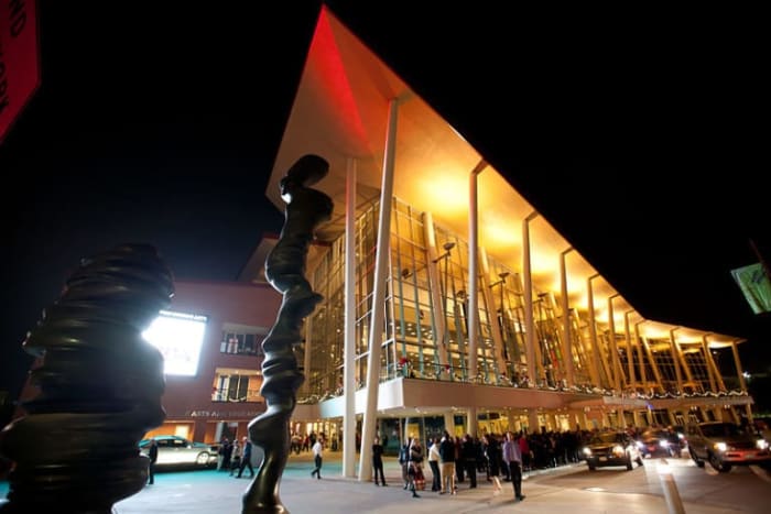 The Hobby Center hosts Broadway shows as well as smaller performing arts groups in Houston.