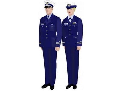 Navy uniforms may warn the dreamer he is losing his individuality and feels lost amongst societal pressures.