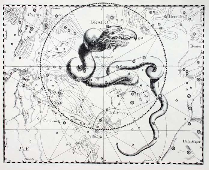 Draco constellation where David Icke claims the Reptilians come from