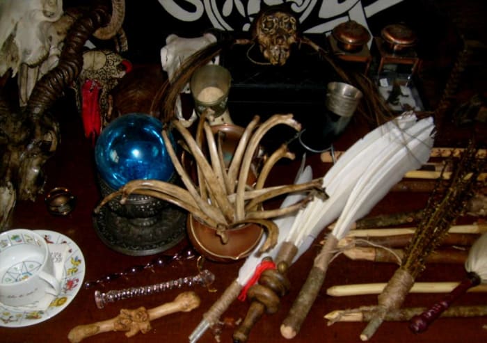An example of a personalized altar.
