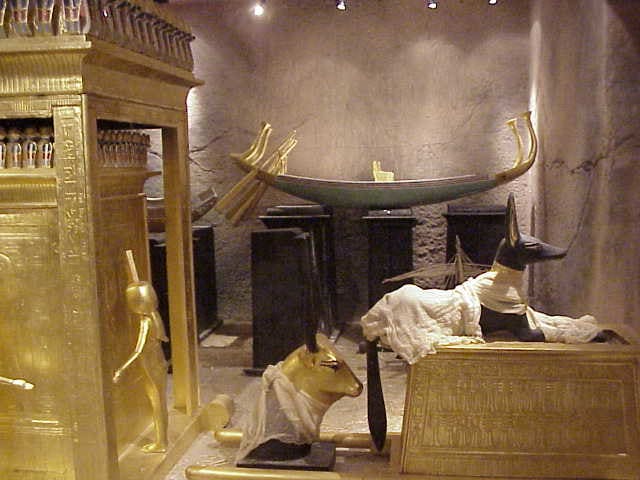 Egyptian pharaohs were buried with all the things they would need to sustain them in their afterlife.