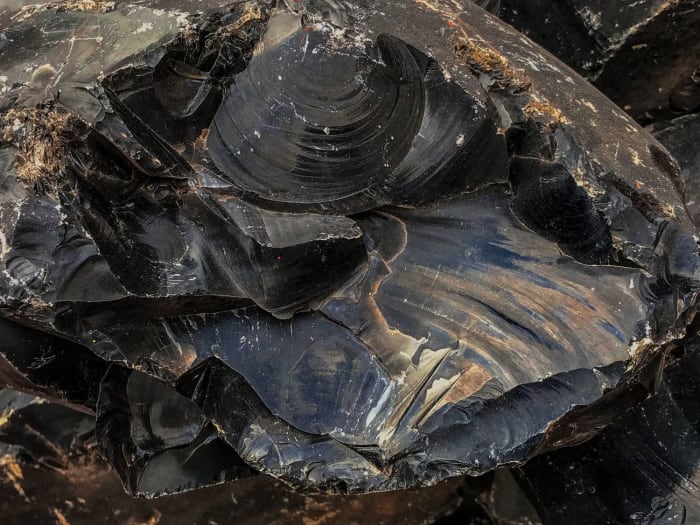 Black obsidian repels negativity and is a powerful protective crystal.